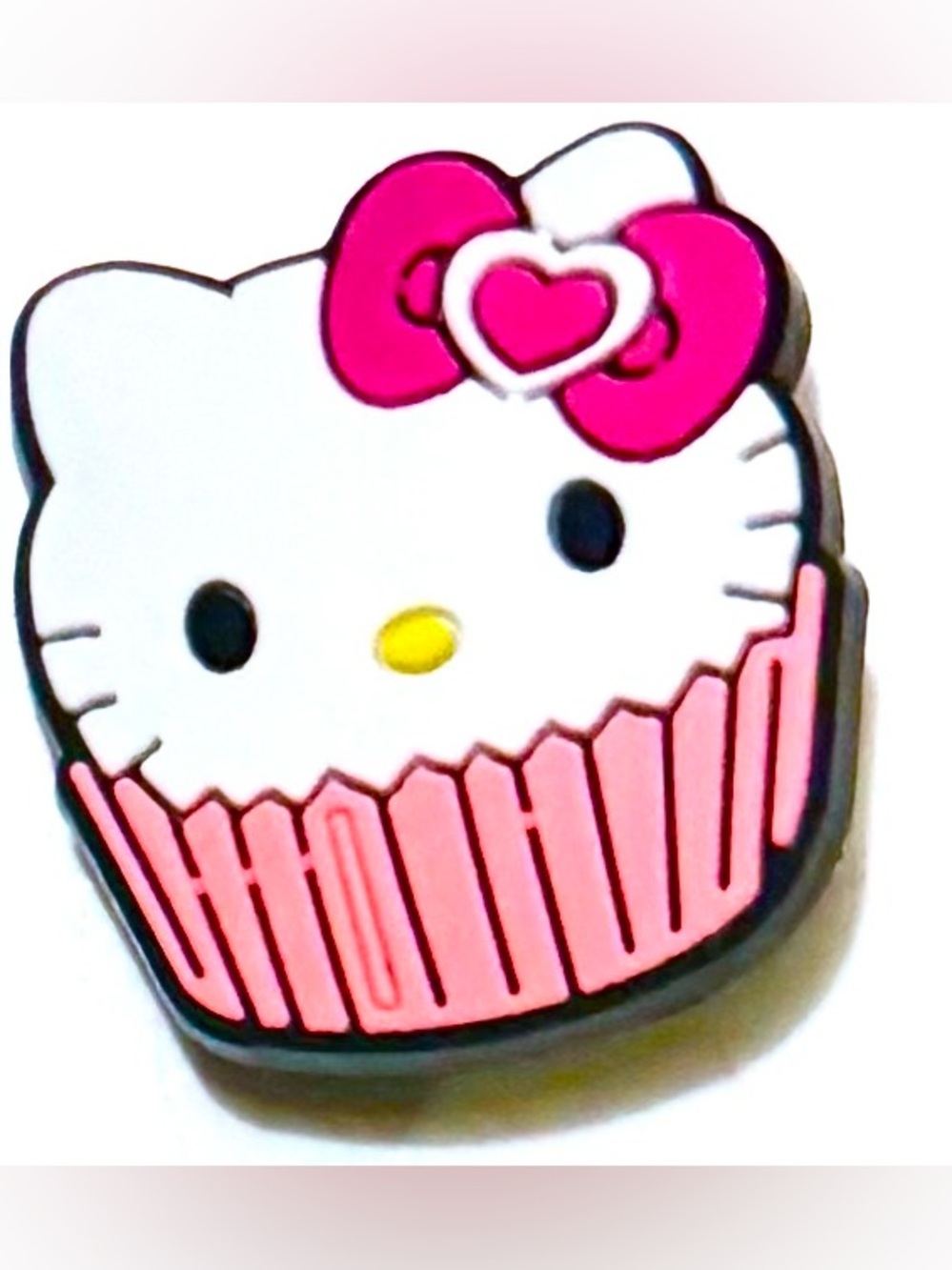 (10 for $16) Hello Kitty Cupcake Croc Charm Jibbit Shoe Charm